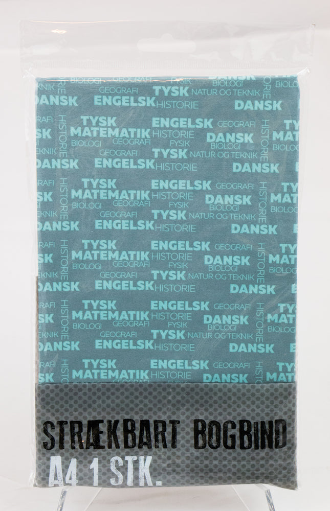 BOGBIND STRÆKBART A4 SKOLEFAG
