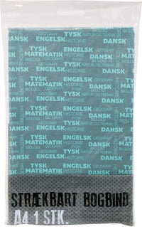 BOGBIND STRÆKBART A4 SKOLEFAG