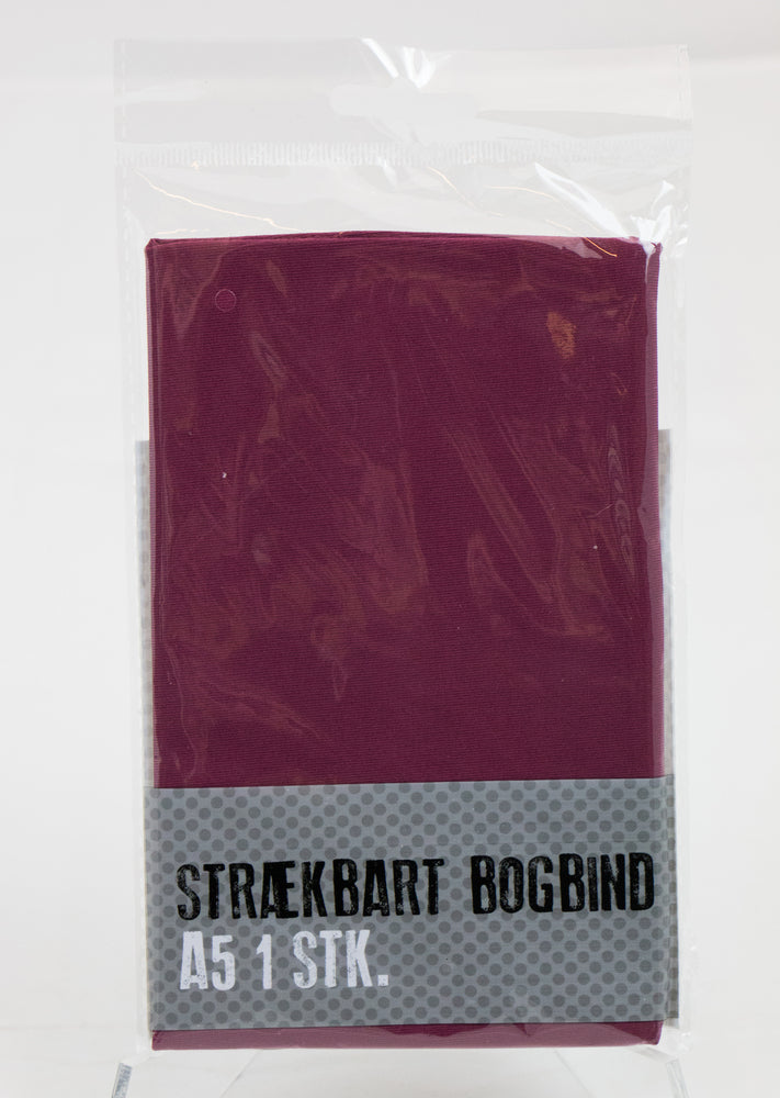 BOGBIND STRÆKBART A5 BORDEAUX