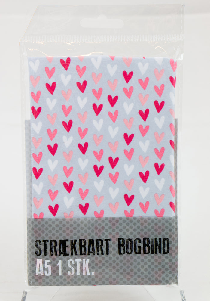 BOGBIND STRÆKBART A5 HJERTER