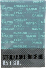 BOGBIND STRÆKBART A5 SKOLEFAG