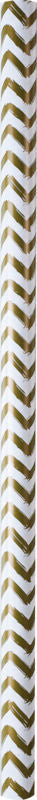 BOGBIND/GAVEPAPIR ZIGZAG GULD 70CMX2M