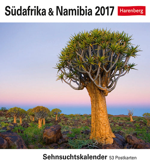 Südafrika postkortkalender 2017
