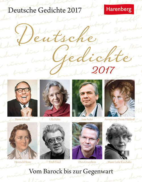 Deutsche Gedichte - German Poems Wissenskalender 2017