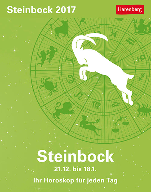 Steinbock Sternzeichenkalender 2017