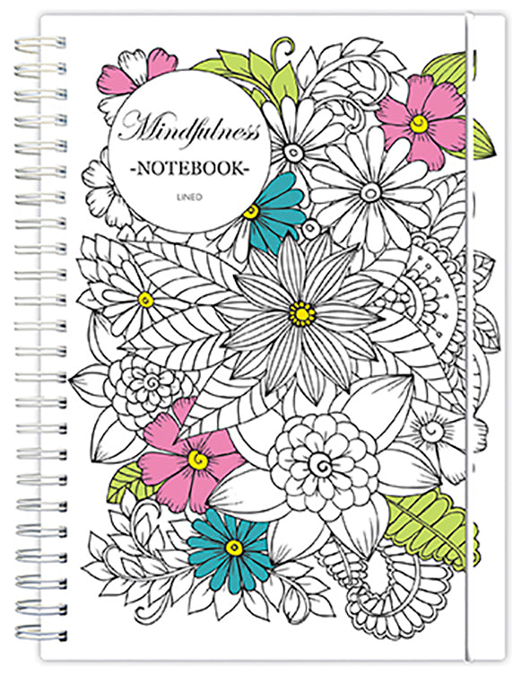 NOTESBOG MINDFULNESS, ULINJ. A5,
