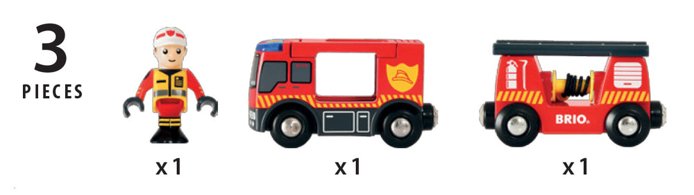 BRIO 33811 Brandbil