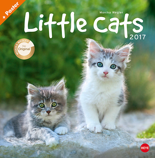 Wegler - Little Cats Posterkalender 2017