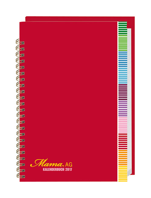 Mama AG Familienplaner Buch A6 2017
