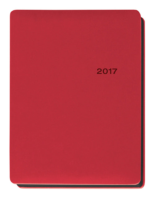 Tabletcalendar rot klein 2017