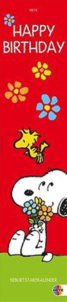 Snoopy Geburtstagskalender 2017