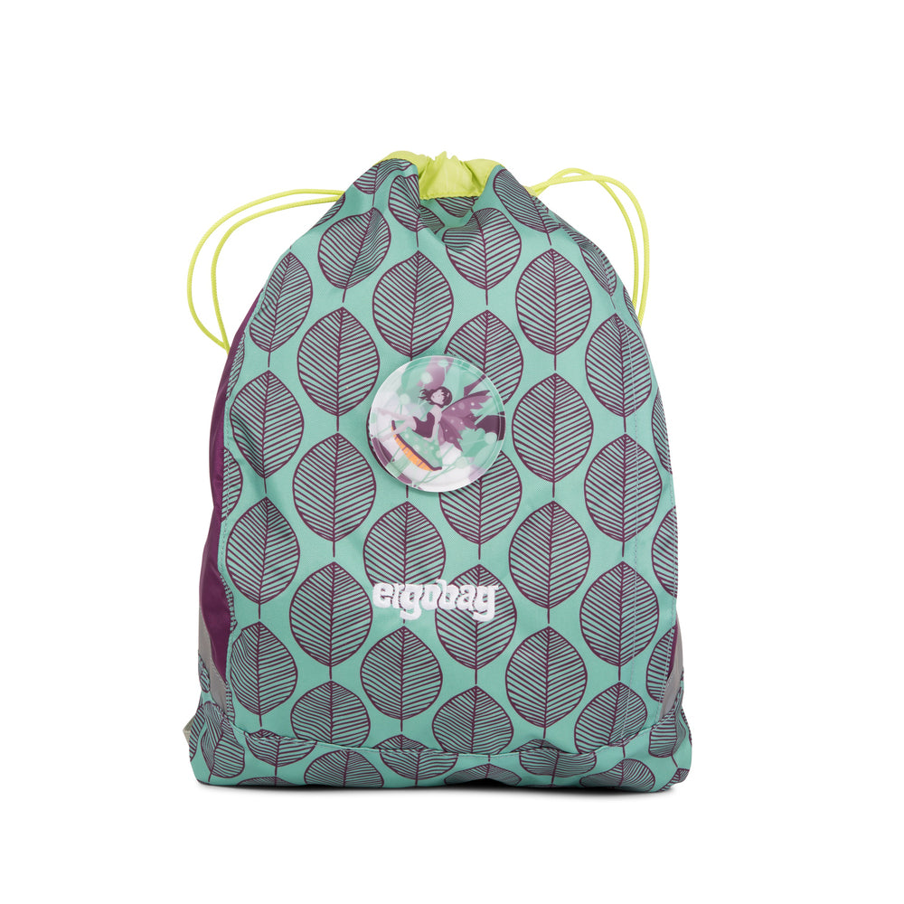 GYMNASTIKPOSE ERGOBAG CUBO MINT/LILLA BLAD