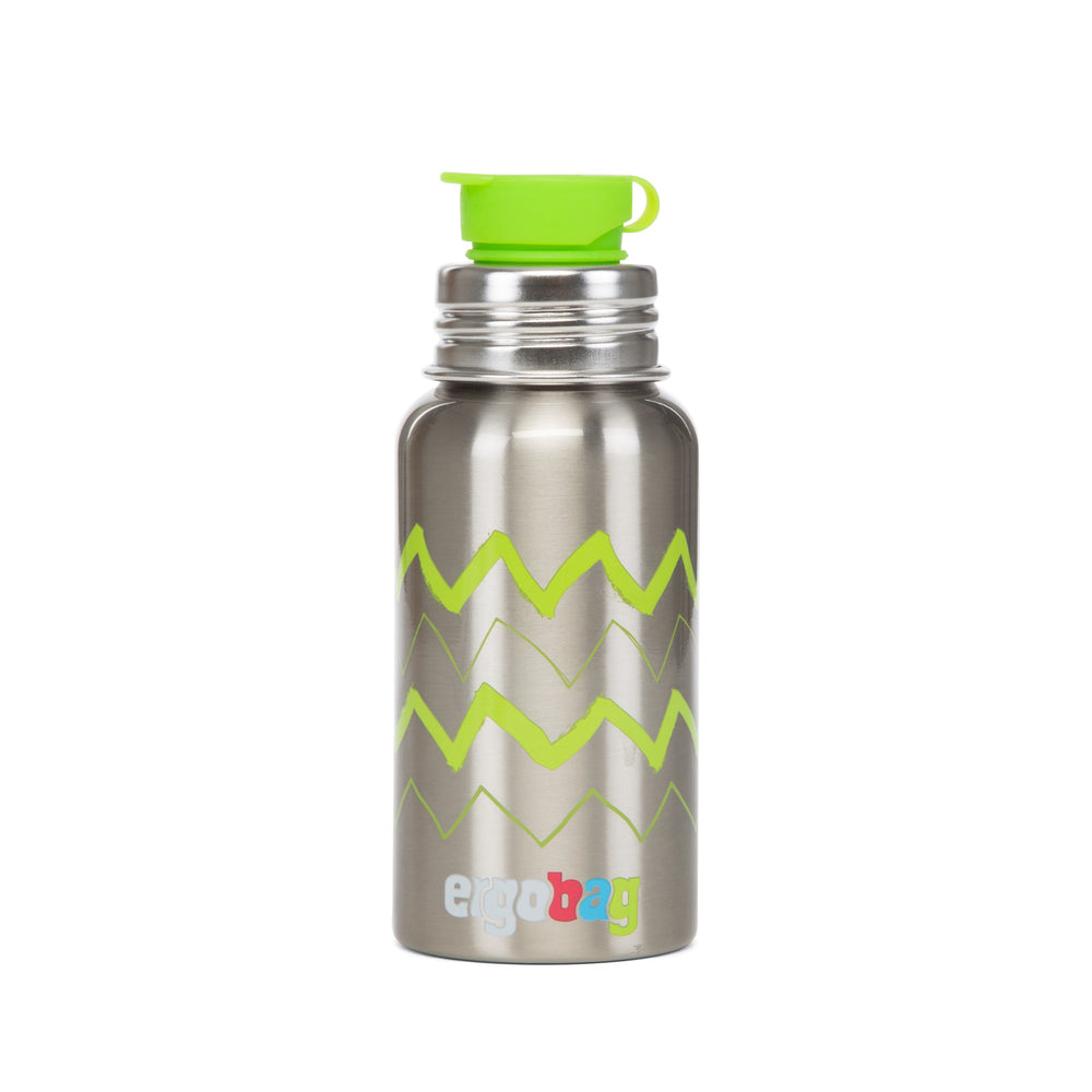 DRIKKEFLASKE ERGOBAG METAL ZIGZAG