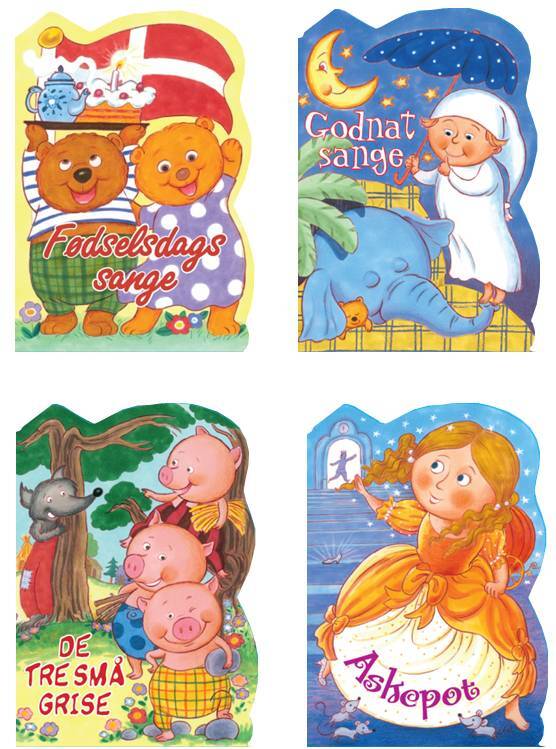 Mini Sang- og Eventyrhæfter 1-4