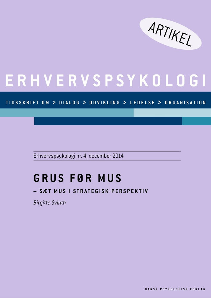 GRUS før MUS