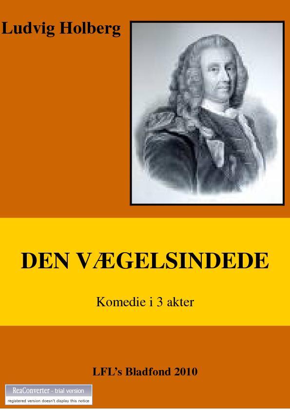 Den vægelsindede