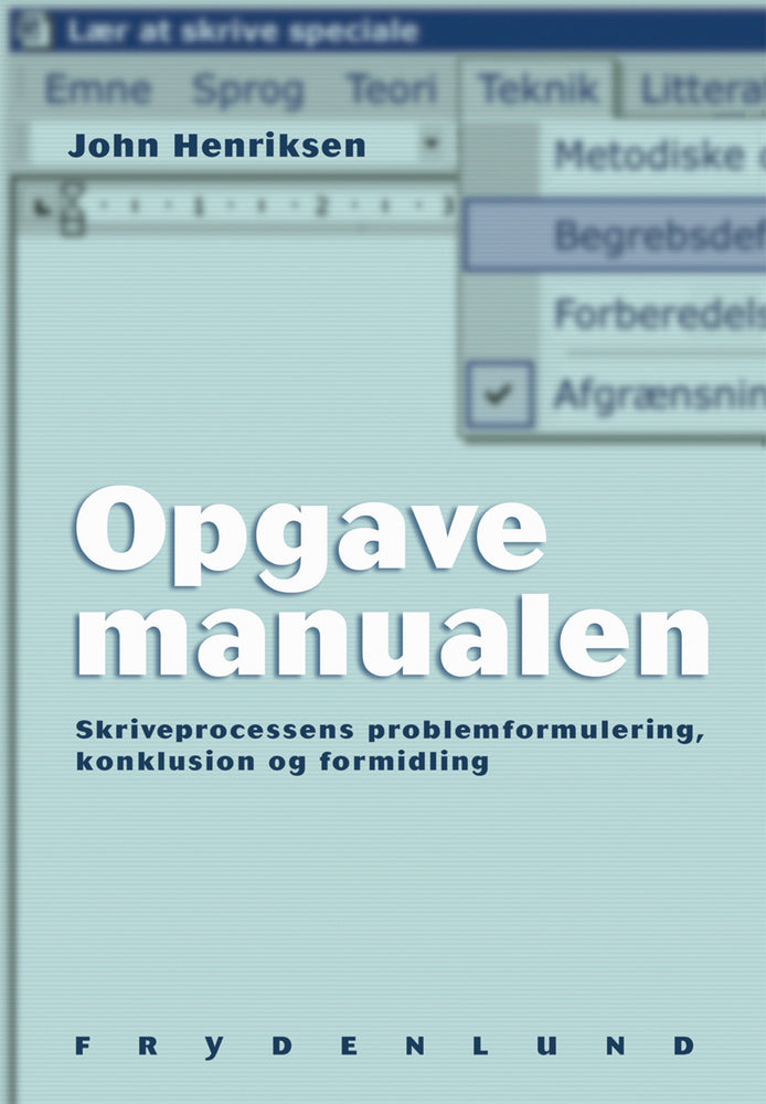 Opgavemanualen
