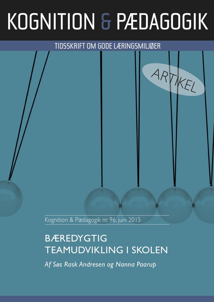 Bæredygtig teamudvikling i skolen