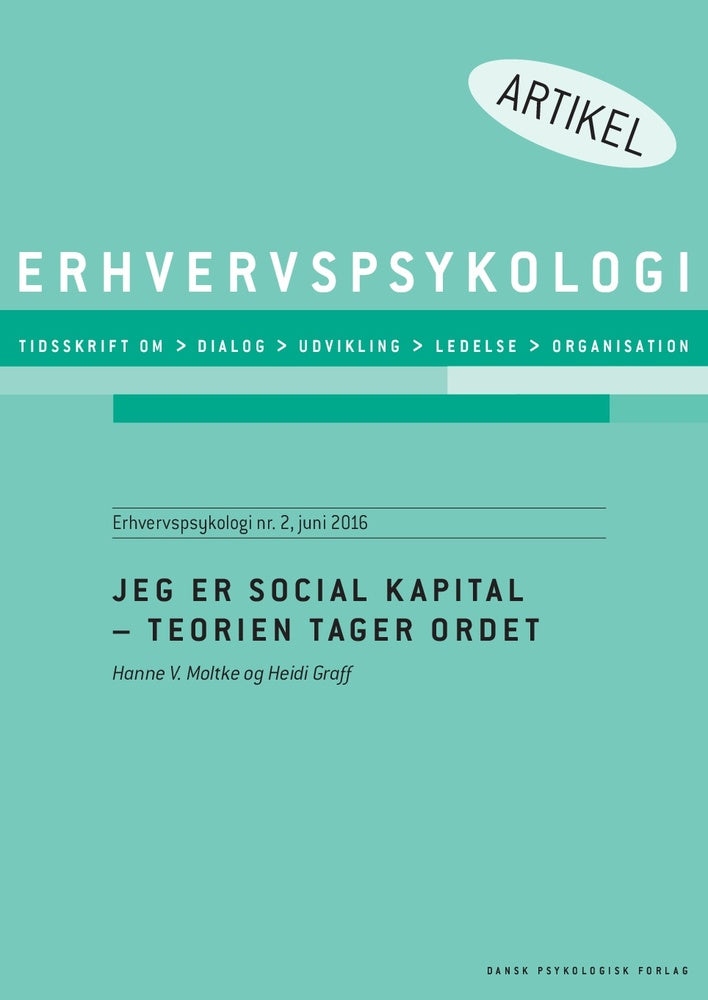 Jeg er social kapital