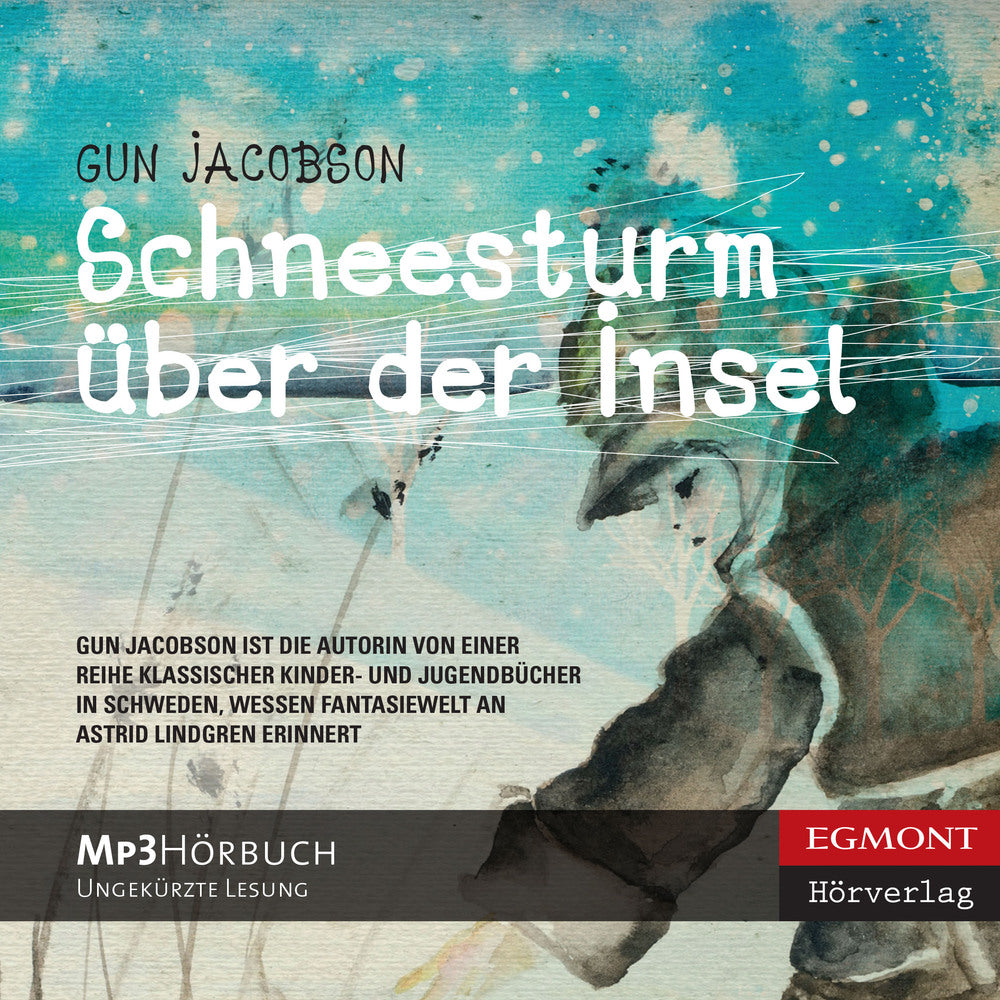 Schneesturm über der Insel