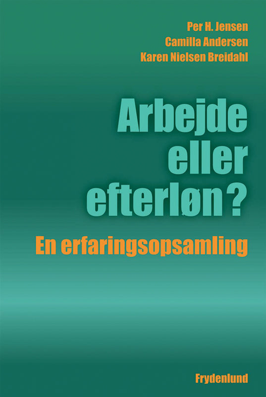 Arbejde eller efterløn
