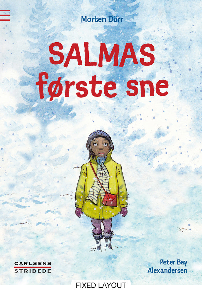 Salmas første sne