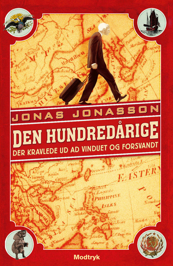 Den hundredårige der kravlede ud ad vind