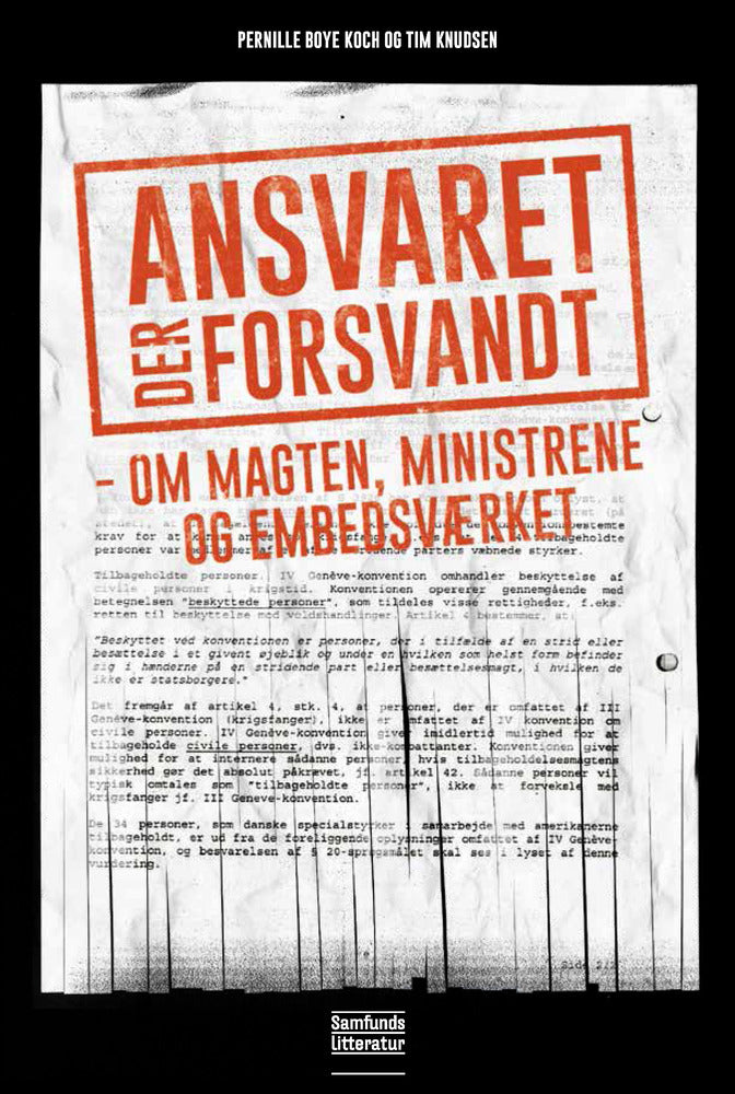 Ansvaret der forsvandt