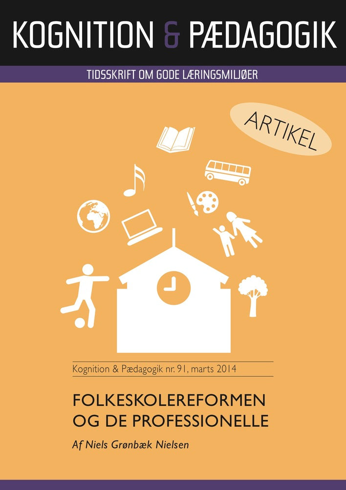 Folkeskolereformen og de professionelle