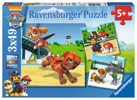 Puslespil paw patrol team on 4 paws 3X49 brikker