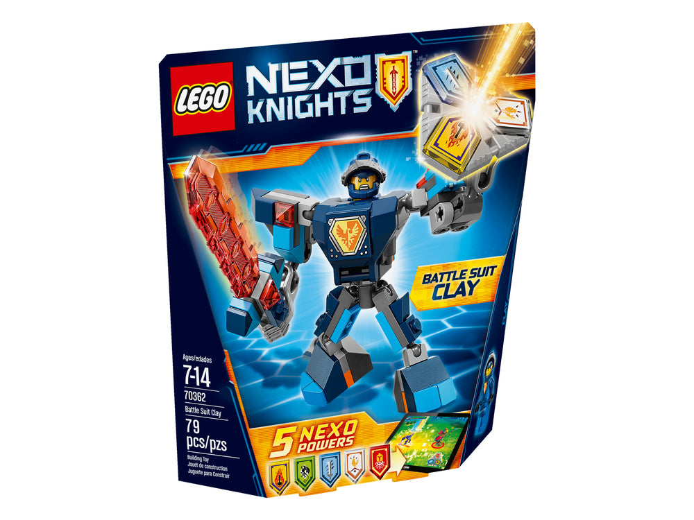 70362 LEGO NEXO KNIGHTS CLAY I KAMPDRAGT