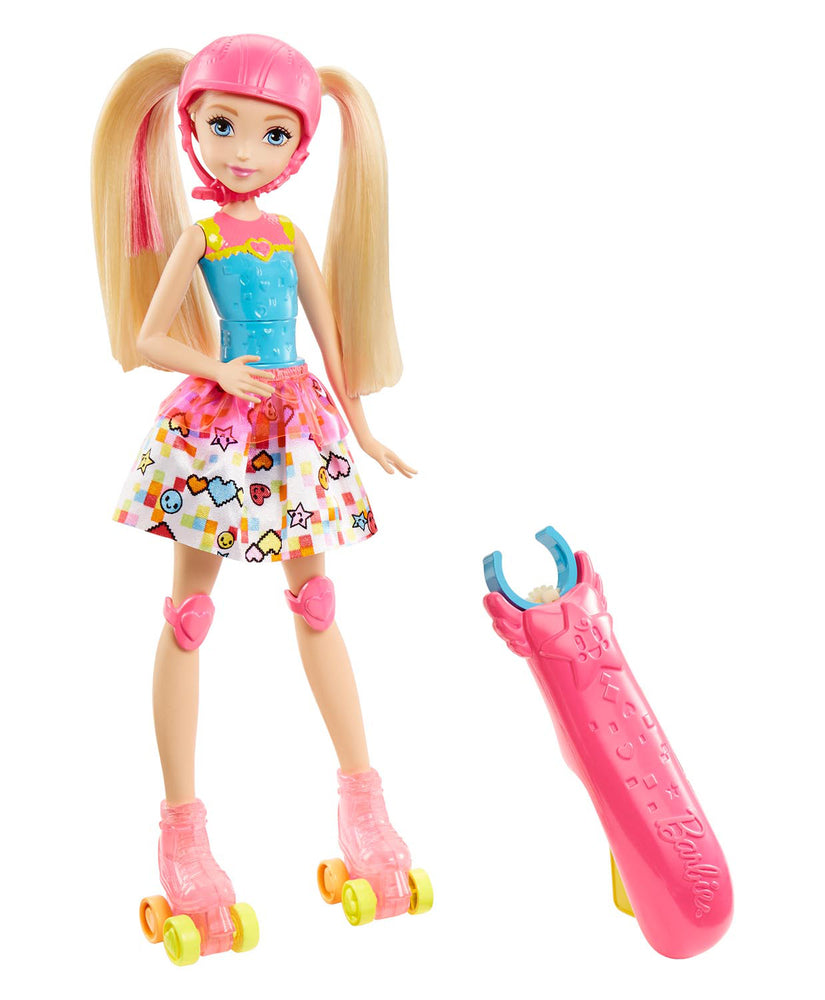 BARBIE HERO LIGHT-UP SKATES DOLL