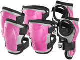 Beskyttelsessæt - pink - str m (6-9 år)