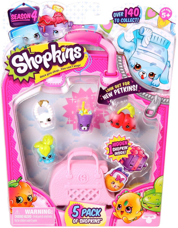SHOPKINS 5-PACK (S4)