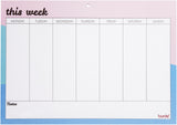 WEEKPLANNER A4 AFRIVNING