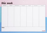 WEEKPLANNER A4 AFRIVNING