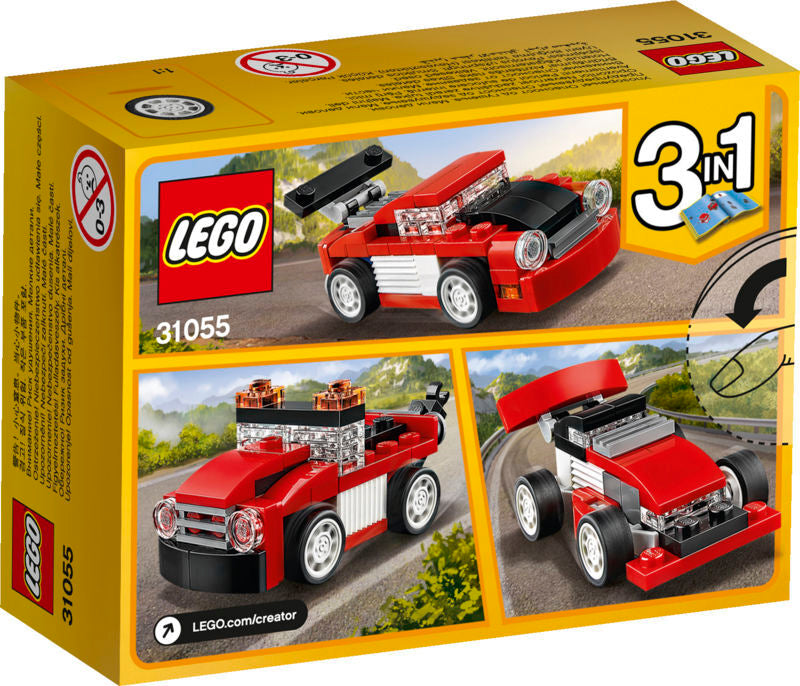 31055 LEGO Creator Rød racerbil