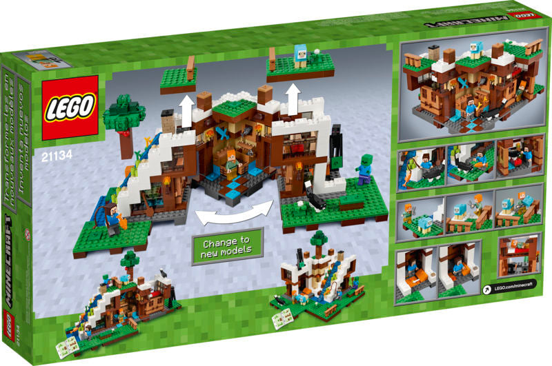 LEGO Minecraft Vandfaldsbasen 21134