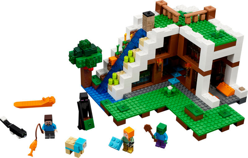 LEGO Minecraft Vandfaldsbasen 21134