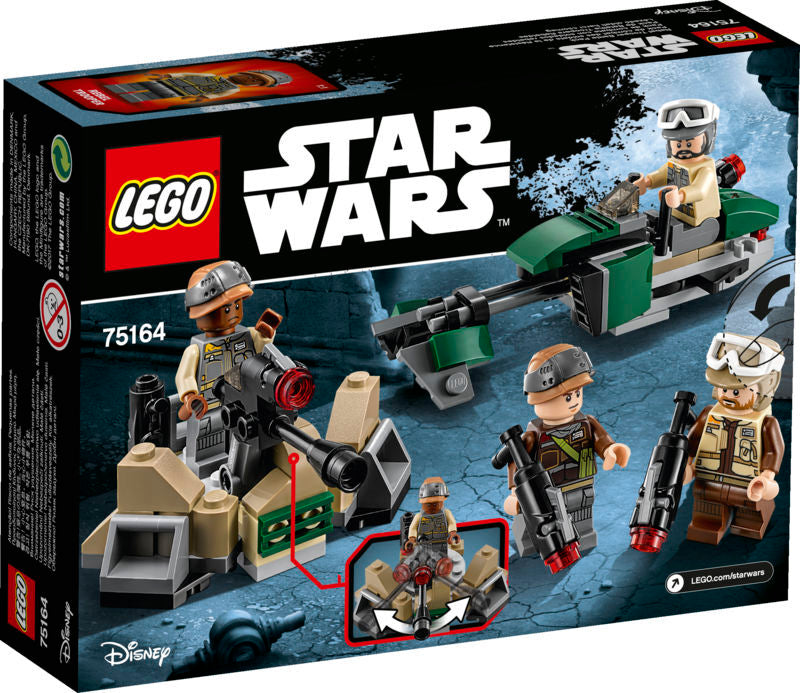 75164 LEGO STAR WARS REBEL TROOPER BATTLE PACK
