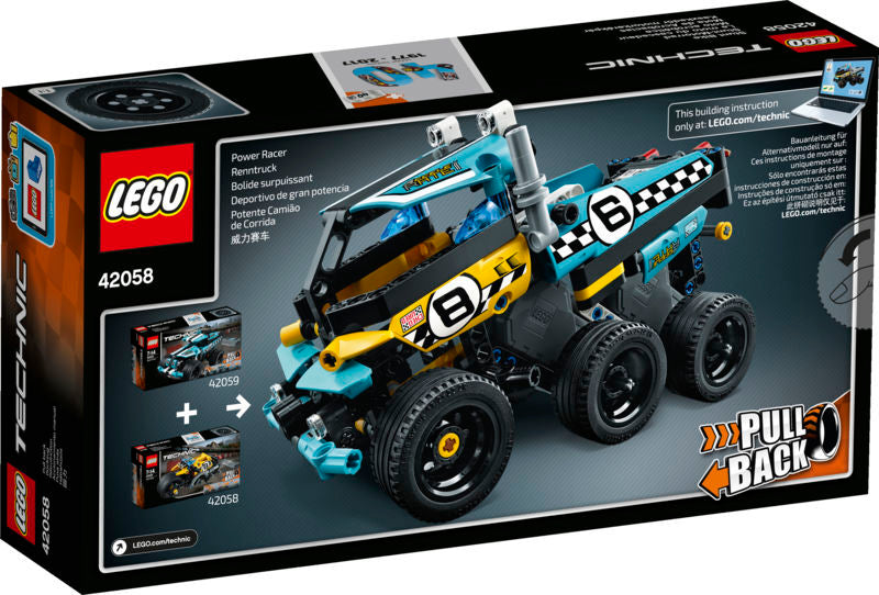 42058 LEGO Technic Stuntmotorcykel