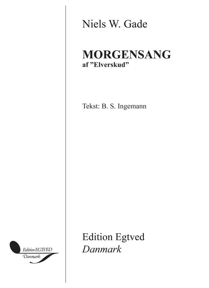Morgensang af 'Elverskud'