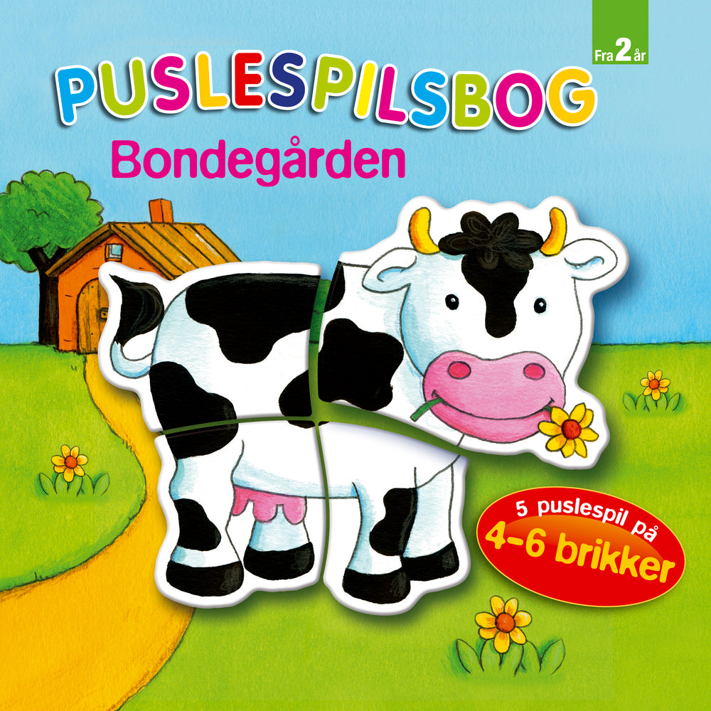 PUSLESPILSBOG FRA 2 ÅR BONDEGÅRDEN