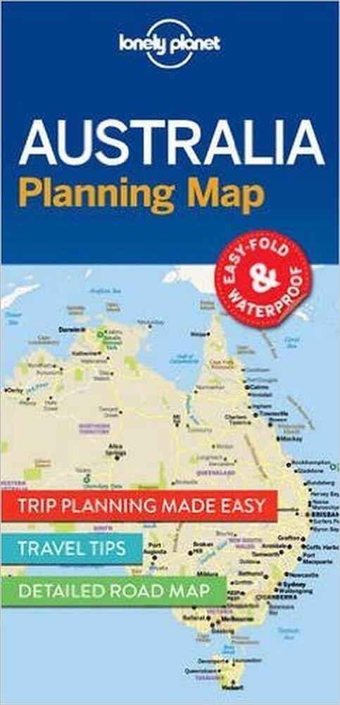 Lonely Planet Planning Map: Australia