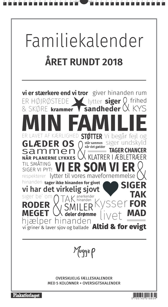 MUGGE P'S ORD ÅRET RUNDT 2018