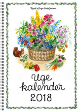 UGEKALENDERBOG PLAKATFORLAGET 8X12 2018
