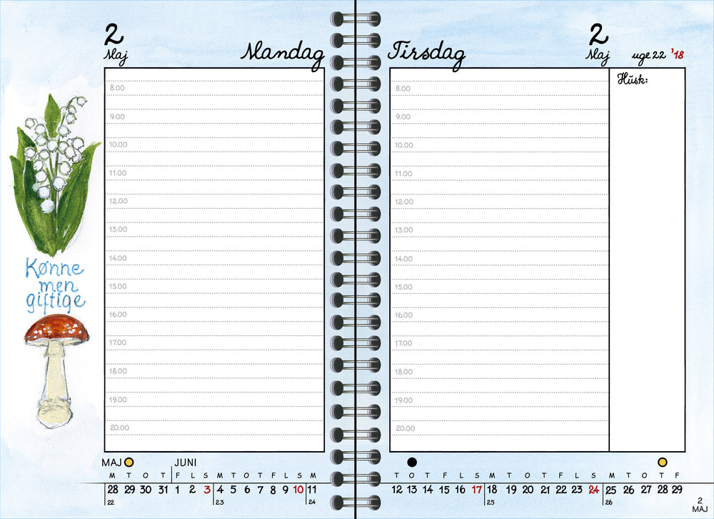 DAGKALENDER MINI PLAKATFORLAGET 2018