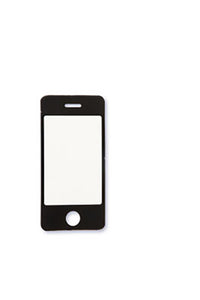 KARTONMÆRKAT 10STK SORT/HVID MOBILTELEFON
