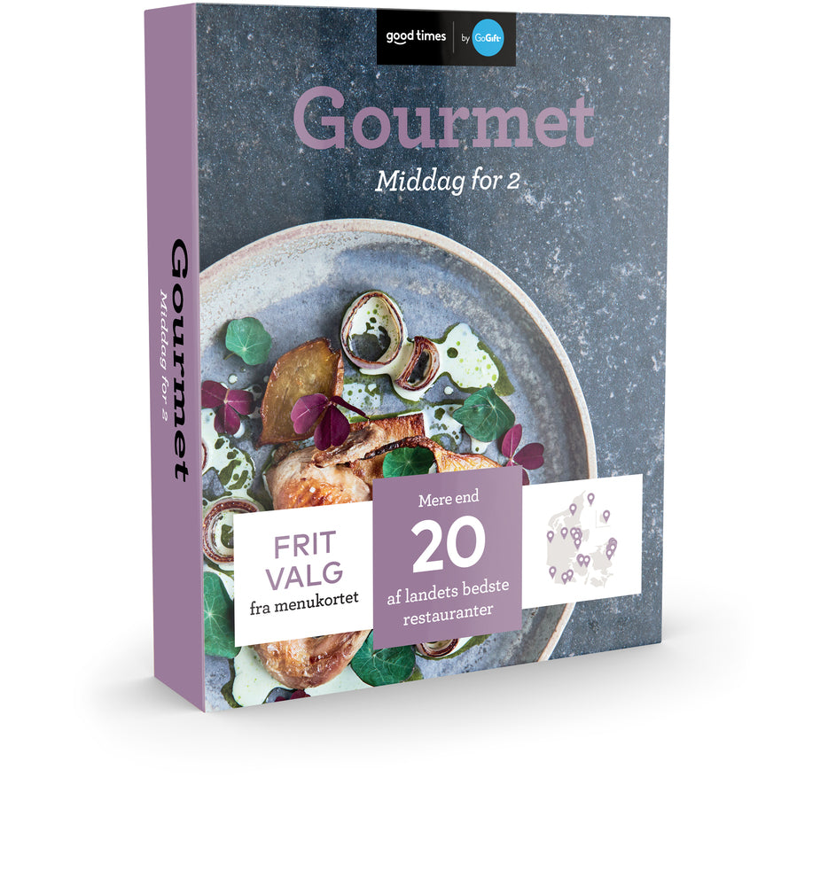 GOOD TIMES GOURMET - MIDDAG FOR 2 - BOX