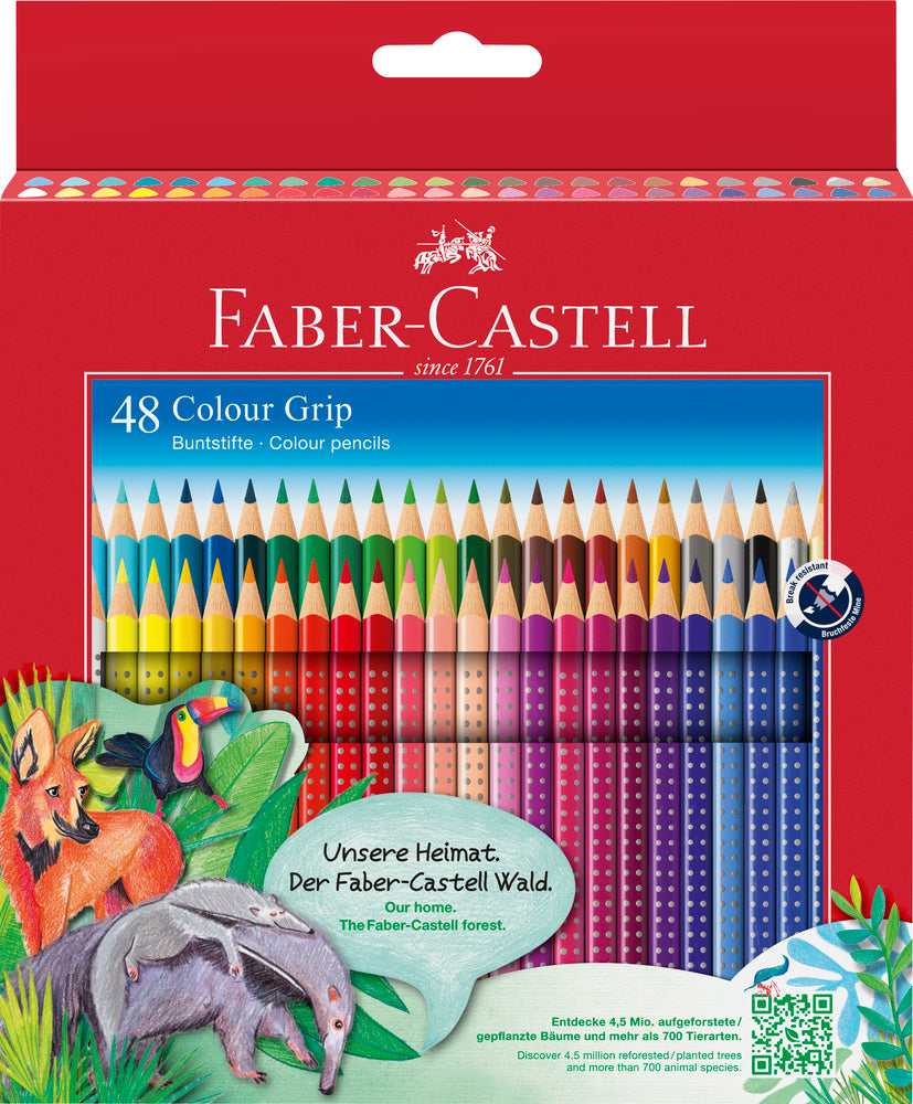 Farveblyant grip Faber-Castell 48 stk.
